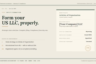 help you set up your US llc from start to finish