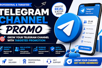 grow your telegram channel with targeted promotion