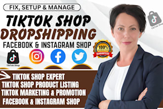 be tiktok shop manager do tiktok shop setup tik tok dropshipping tiktok shop ads