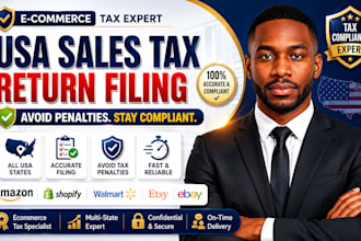 file sales tax returns for all USA states ecommerce businesses