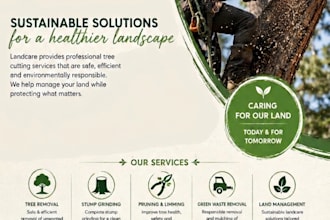 design a professional business flyer