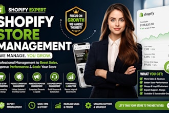professionally manage and optimize your shopify store for growth