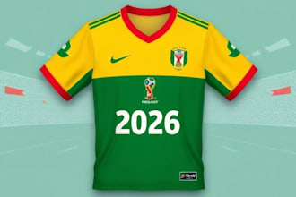 build 2026 world cup jersey shopify store with flags, banners and sticker design
