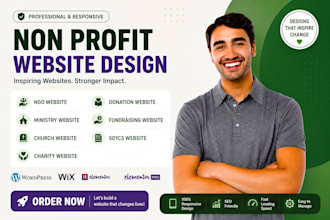 build your website with oxygen builder and nonprofit website, ngo, 501c3 website