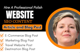 proofread and copy edit your polish text or website content