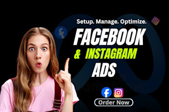 run shopify fb ads meta ads ig ads facebook marketing advertising for sales
