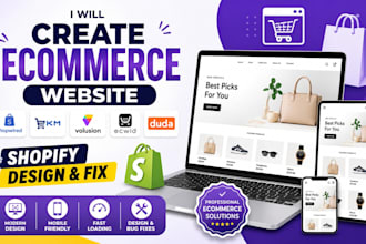create shopwire ekm volusion ecwid duda website product design fix shopify