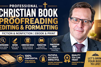 proofreading christian book formatting fiction nonfiction christian ebook editor