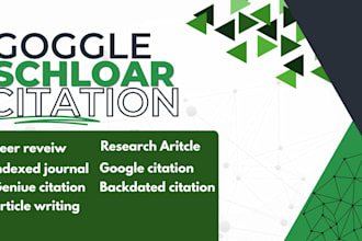increase google citation journal publication backdated citation ssci