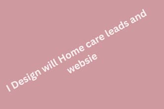 design homecare website, home care leads