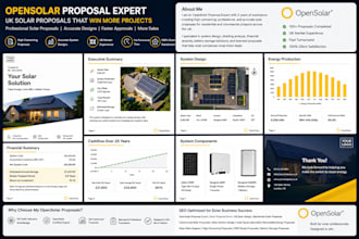 opensolar proposal and reports