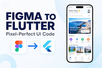 convert figma to flutter, responsive UI, clean flutter code