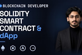 develop and deploy your solidity smart contract or web3 dapp
