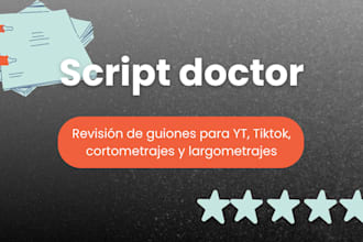 script doctor para tu guion