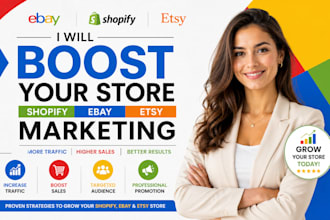 boost shopify store promote ebay etsy shop shopify marketing