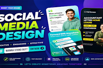 do facebook ad creative, ads design, instagram post, social media post de