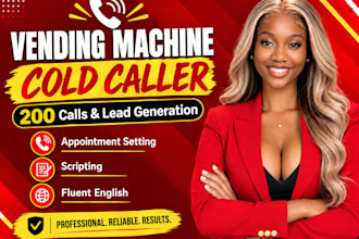 vending machine cold call, cold calling for vending machine, location finder