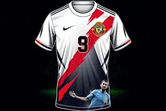 design soccer jersey and world cup inspired t shirt graphics