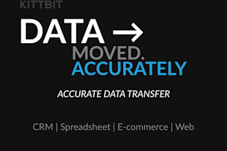 transfer and migrate your data between platforms or systems