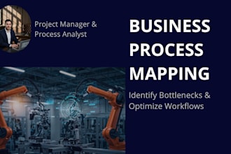 be your project manager and business process analyst for workflow optimization