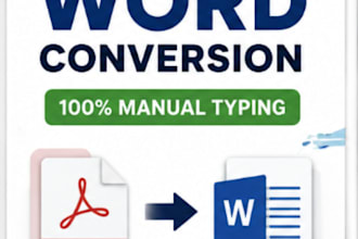 typing, convert PDF, image, and handwritten notes into word