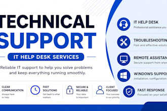 provide remote technical support and IT help desk assistance