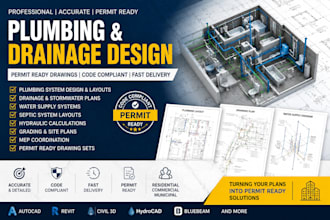 design plumbing systems water supply and drainage layouts