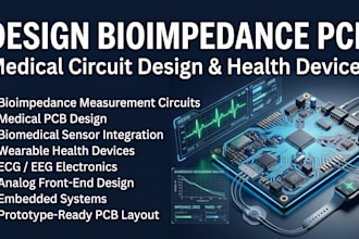design bioimpedance pcb for medical circuit design and health devices
