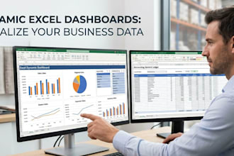 build automated excel systems and dynamic dashboards