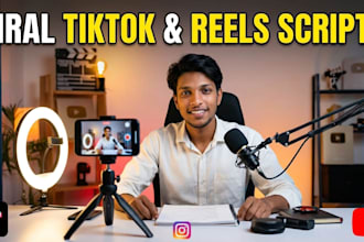 write viral tiktok scripts and instagram reels scripts