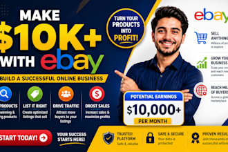 do ebay dropshipping on profit share