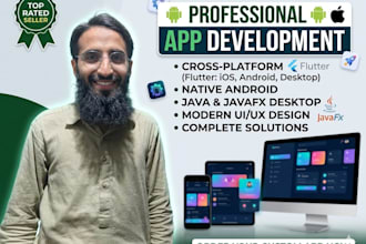 develop a professional android and ios mobile app for your business