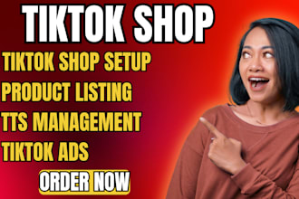 set up and manage your usa tiktok shop, tiktok ads, tiktok dropshipping