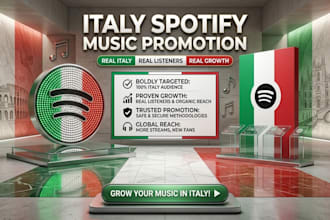 promote your song on spotify in italy