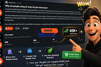 promote saas app  product ai website traffic reddit link post