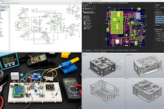create custom electronic cad for pcb sensor housing and 3d printing stl