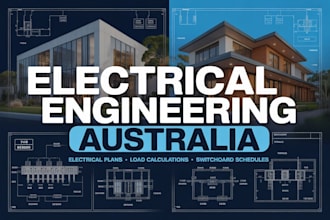 design electrical plans load calculations and switchboard schedules in australia