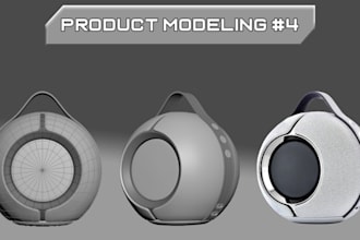 create consumer electronics 3d cad model and technical drawing for manufacturing