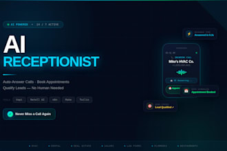 build an ai receptionist for your business
