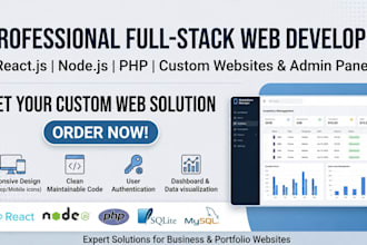be your expert full stack web developer using react and node js
