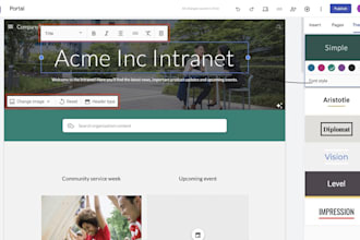 build a google sites business website using workspace setup