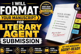 format your manuscript for literary agent submission