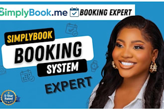 simplybook, setup simplybook me, calendly, acuity scheduling square,booking page