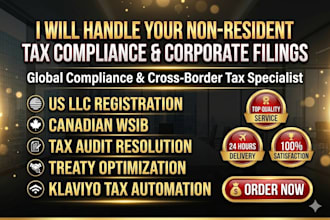 handle your non resident tax compliance and corporate filings