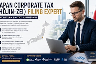file japan corporate tax hojinzei filing expert tax return and e tax submission