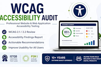 perform a wcag accessibility audit of your website