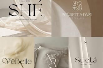 do feminine luxury cosmetic perfume makeup beauty salon spa logo design