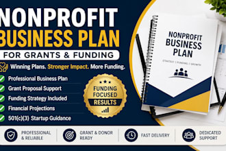 write a winning nonprofit business plan for grants and funding
