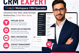 set up and automate copper CRM for your business