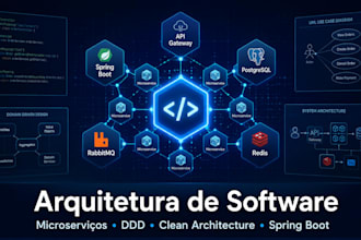 criar a arquitetura e design de sistema para seu projeto de software